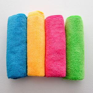 2 Rolls Car Cleaning Towel Microfiber Cleaning Wash Rags for